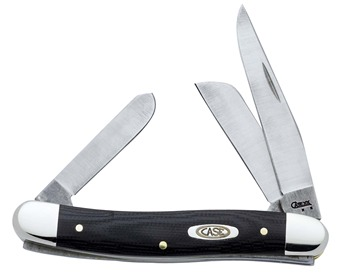 Stockman Medium Black G-10 Handle