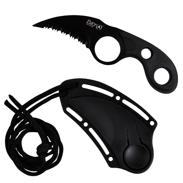 Fury Tactical CLAW 6.5" Neck Knife