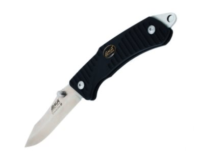 EKA Swede 9 Folding Knife Black Handle