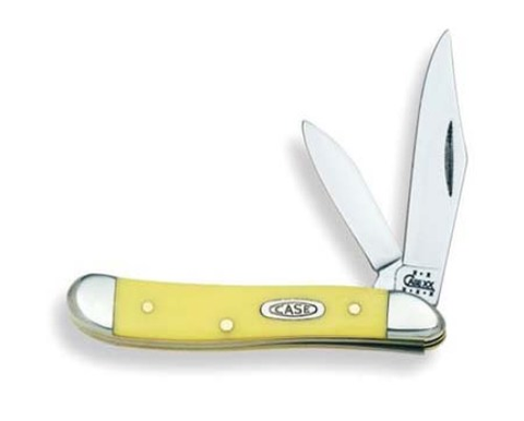 Peanut SS Yellow Pocket Knife