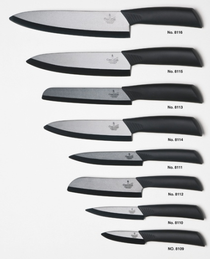 Cape Cod Black Ceramic 7" Chef Knife