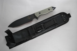 RAK Black Micarta Handle Blk Plain Blade