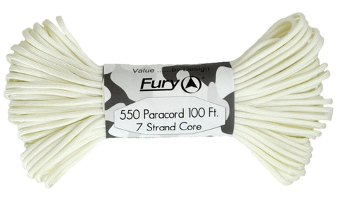 Fury Paracord White