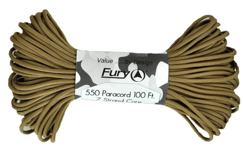 Fury Paracord Tan