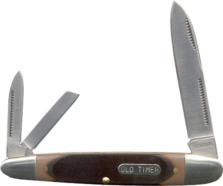 Cigar Whittler 3 Blade Old Timer 4"