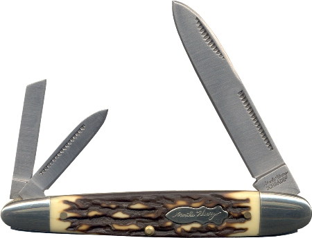 Uncle Henry Cigar Whittler 4" 3 Blade