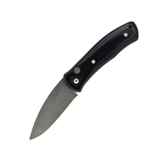 Tactical Push Button Auto Plain Edge