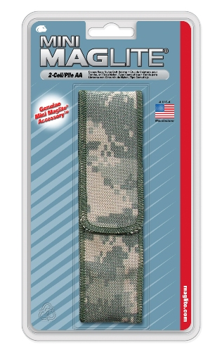 Maglite Nylon Full Flap Sheath Camo AA