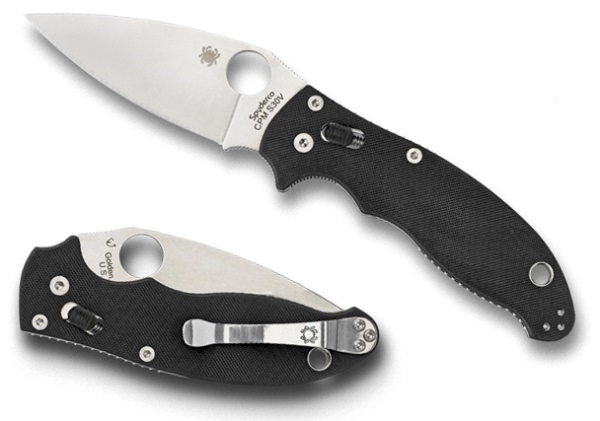 Manix II Plainedge Black G-10