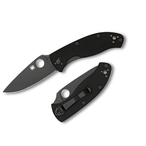 Tenacious Black Blade Plain Edge