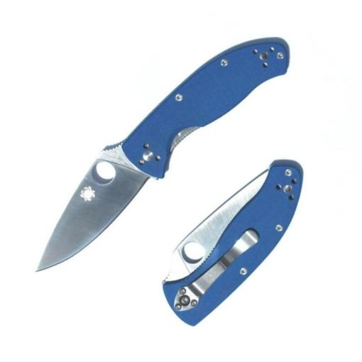 Blue Tenacious Spyderco Sprint Run