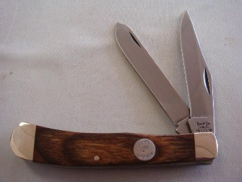 3 1-2 Heritage Walnut Mini Trapper Knife