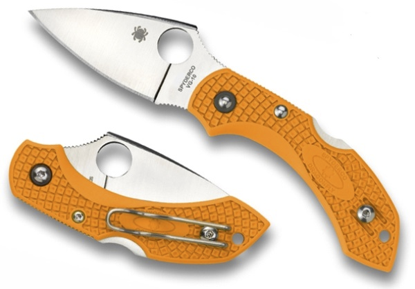 Dragonfly2 Folding Knife, FRN Orange Hdl