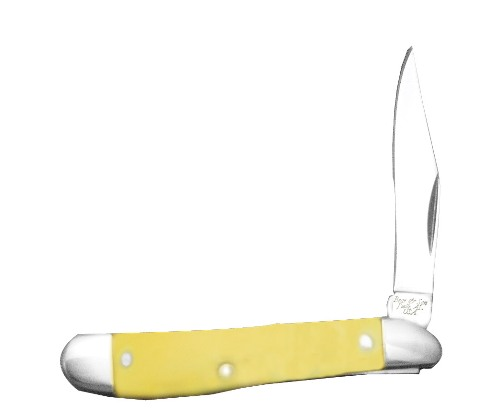 Yellow Delrin Single Blade Peanut