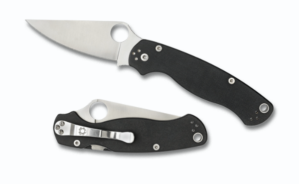 Para-Military 2 Plain Edge Blk Handle