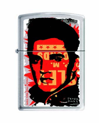 Limited Elivs Zippo by Peter Mars