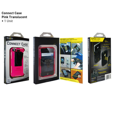 Connect Case Pink Translucent