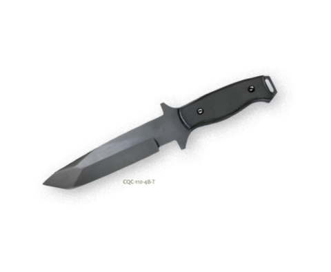 CQC Tactical Fixed Black Blade G10