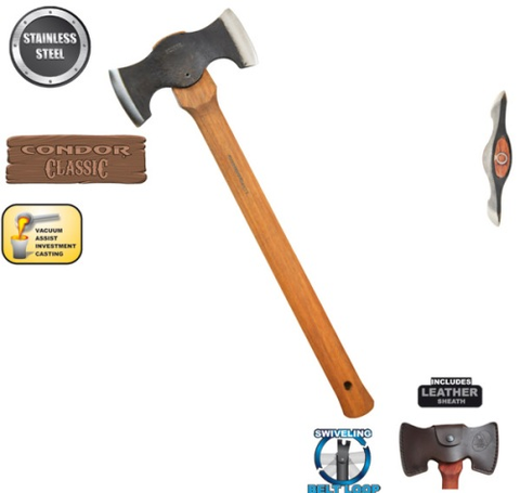 Chopping & Splitting Cruiser Axe