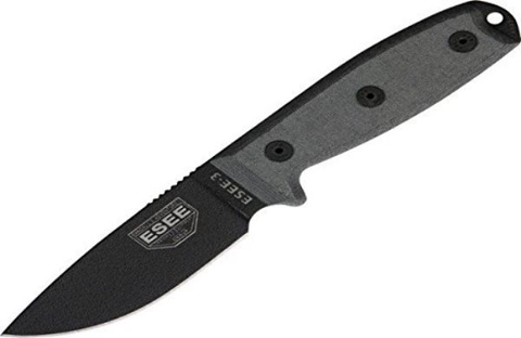 Esee 3P Modified Pommel Black Sheath