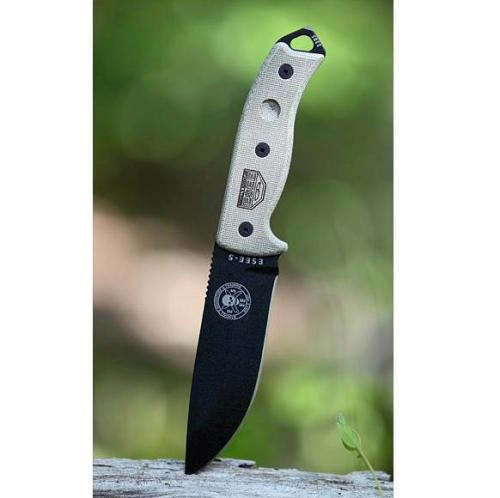 ESEE-5 Plain Black Blade