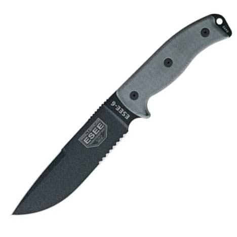 Serrated w Black Sheath w MOLLE Loc