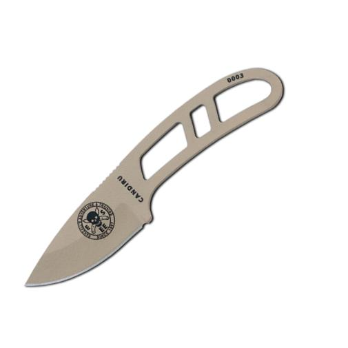 Candiru Knife Skeletonizd Desert Tan