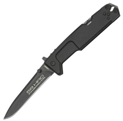 Lock Back Knife Black Finish