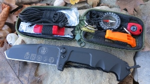 RAO Avio Green Fixed Blade Knife