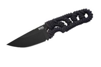 Tangle- Hard Case Black Fixed Blade