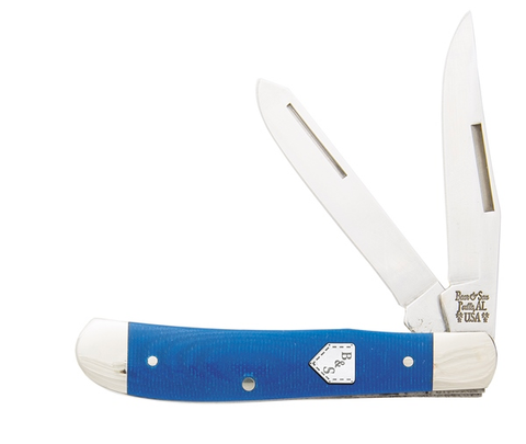 Blue Jean Series 3 1-2 Blue G10 Trapper