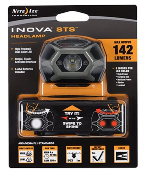 Inova STS Headlamp, Charcoal