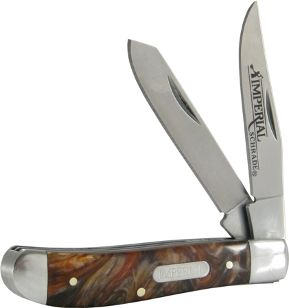 Trapper Md Red Swirl Handle Imperial