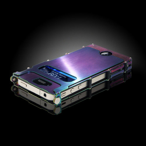 iNox SS Case for iPhone 4 & 4S - Rainbow