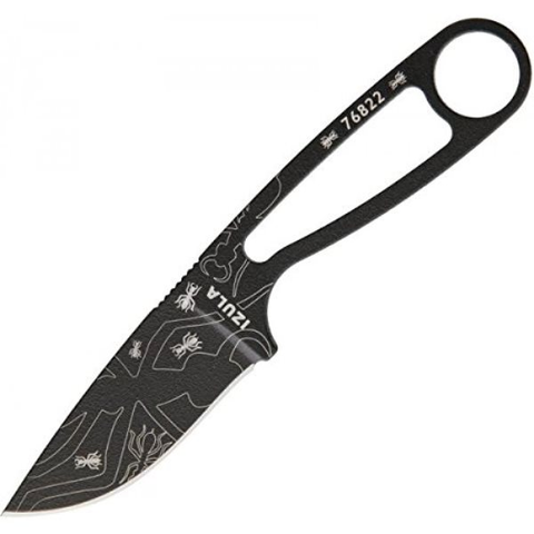 Black Izula w- Ant Swarm Engraving