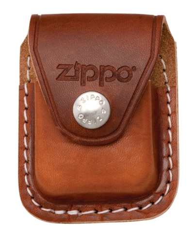 Lighter Pouch with clip Brown