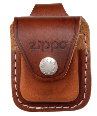 Lighter Pouch w- Loop Brown