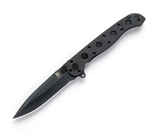 M16-01KZ Carson EDC Black Spear Point