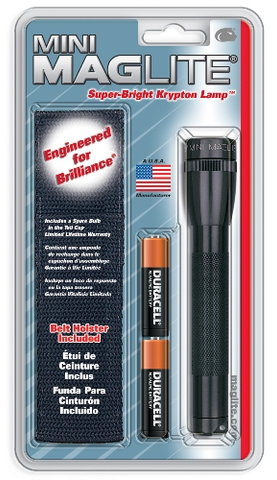 Maglite 2 Cell AA & Holster Combo Pack