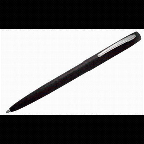 All Metal Black Matte Pen Chrome Clip