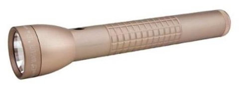 3-Cell D 625 Lumen LED Flashlight Tan