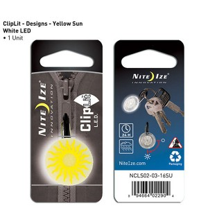 ClipLit Yellow Sun-White LED