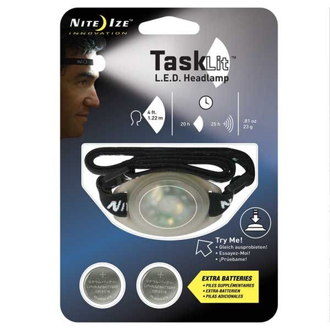 TaskLit White L.E.D. Headlamp