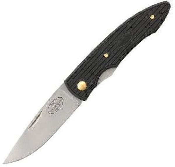 P concept folding knife gold plated