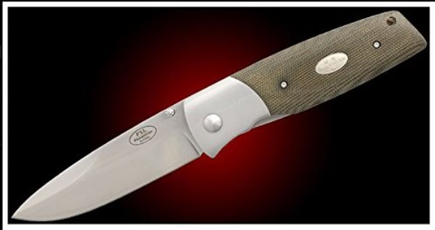 PXL magnum folder green micarta