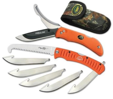 Razor-Pro Knife and Saw Combo -- Orange