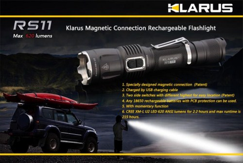 Rechargable 620 Lumen LED Flashlight