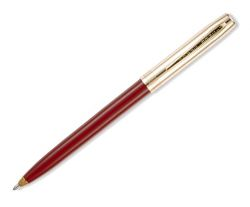 Brass Cap Plastic Barrel Pen (bulk pkg)