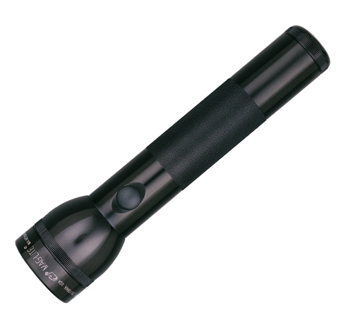 Maglite 2 Cell D Black Flashlight Boxed