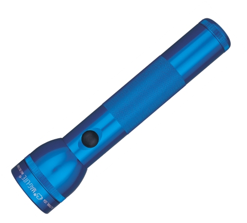 Maglite 2 Cell D Blue Flashlight Boxed